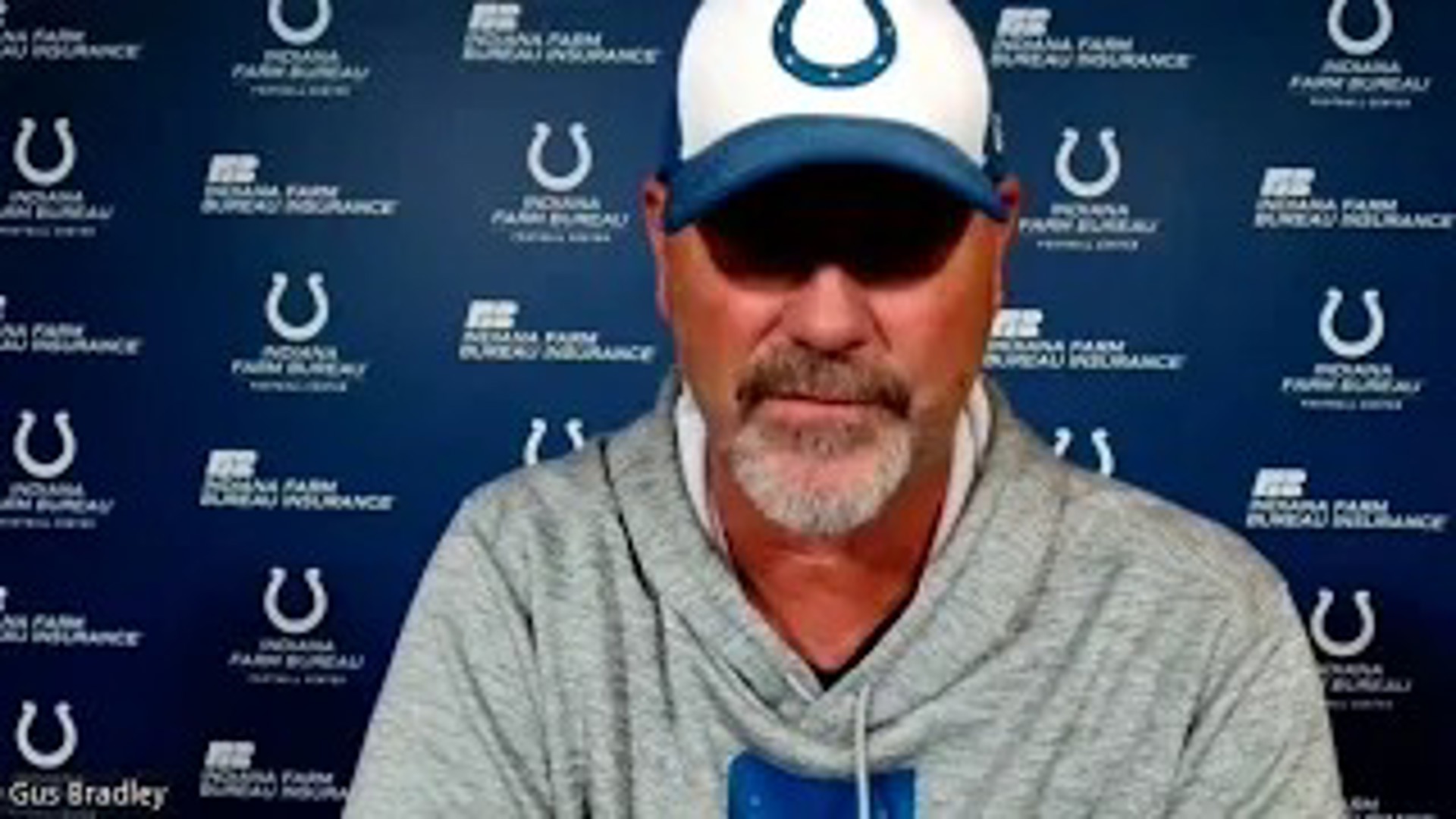 Indianapolis Colts DC Gus Bradley spoke after the loss to the Houston Texans.