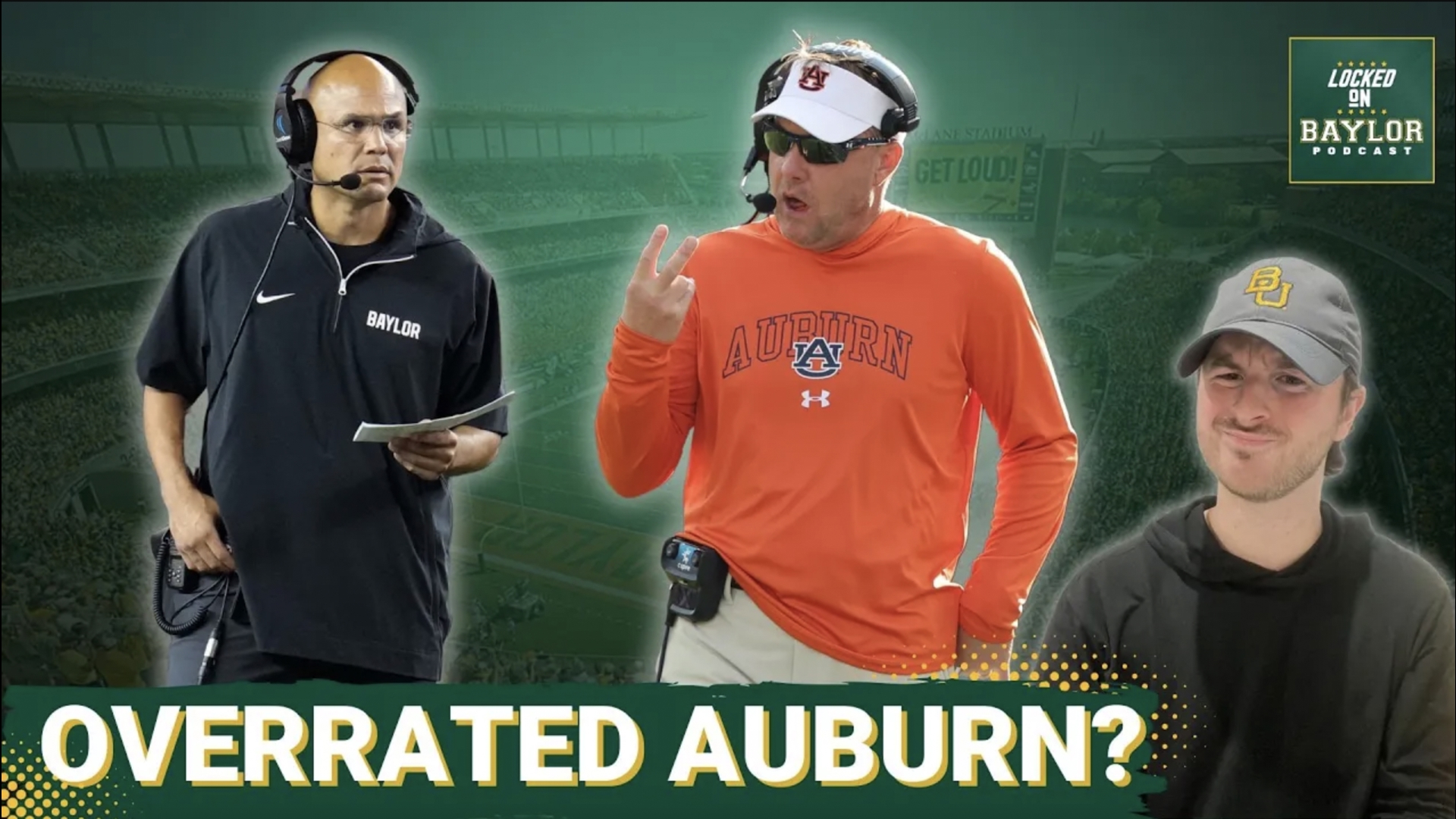 Auburn FAVORED Against Baylor in 2025 Season Opener, Dave Aranda's Team ...