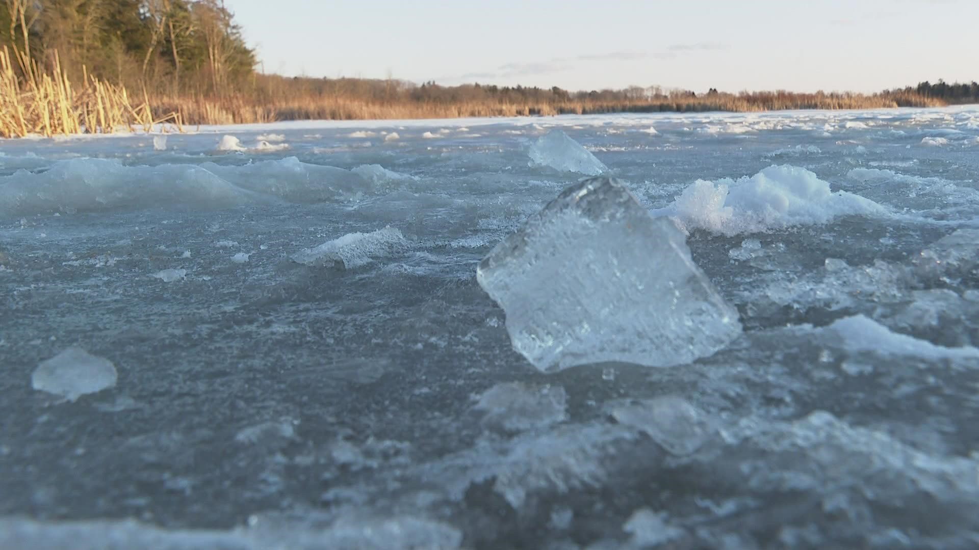 The 14-year-old's body temperature dropped to 92 degrees after being in the water for 15 minutes.