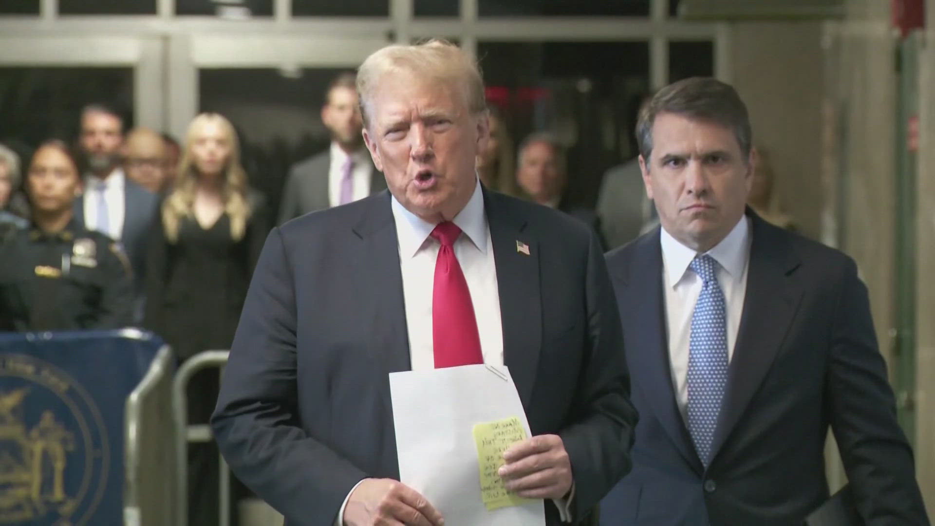 Jury to begin deliberations in Trump's New York criminal case