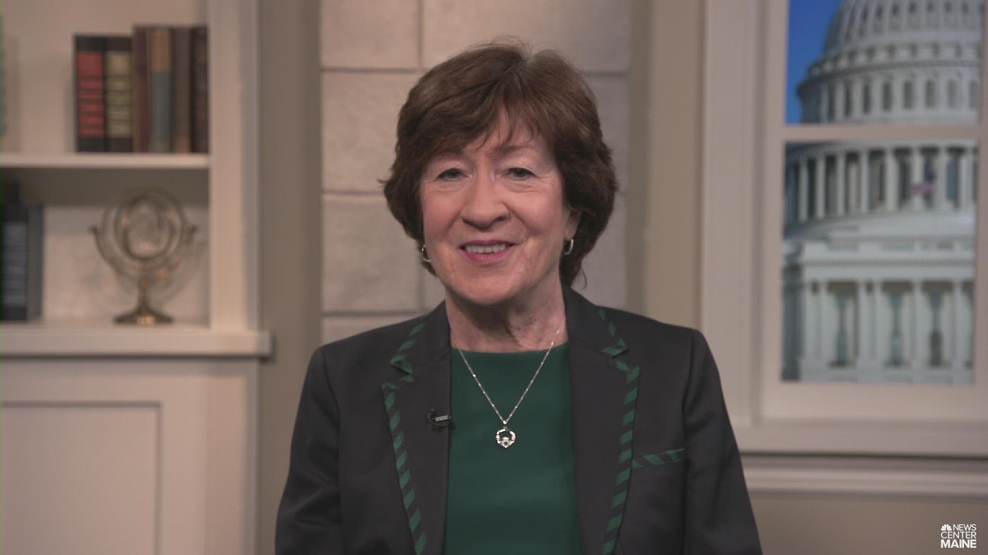 Sen. Susan Collins said Congress can, and should ask for the Jan. 6 resurrection subpoenas to be enforced.