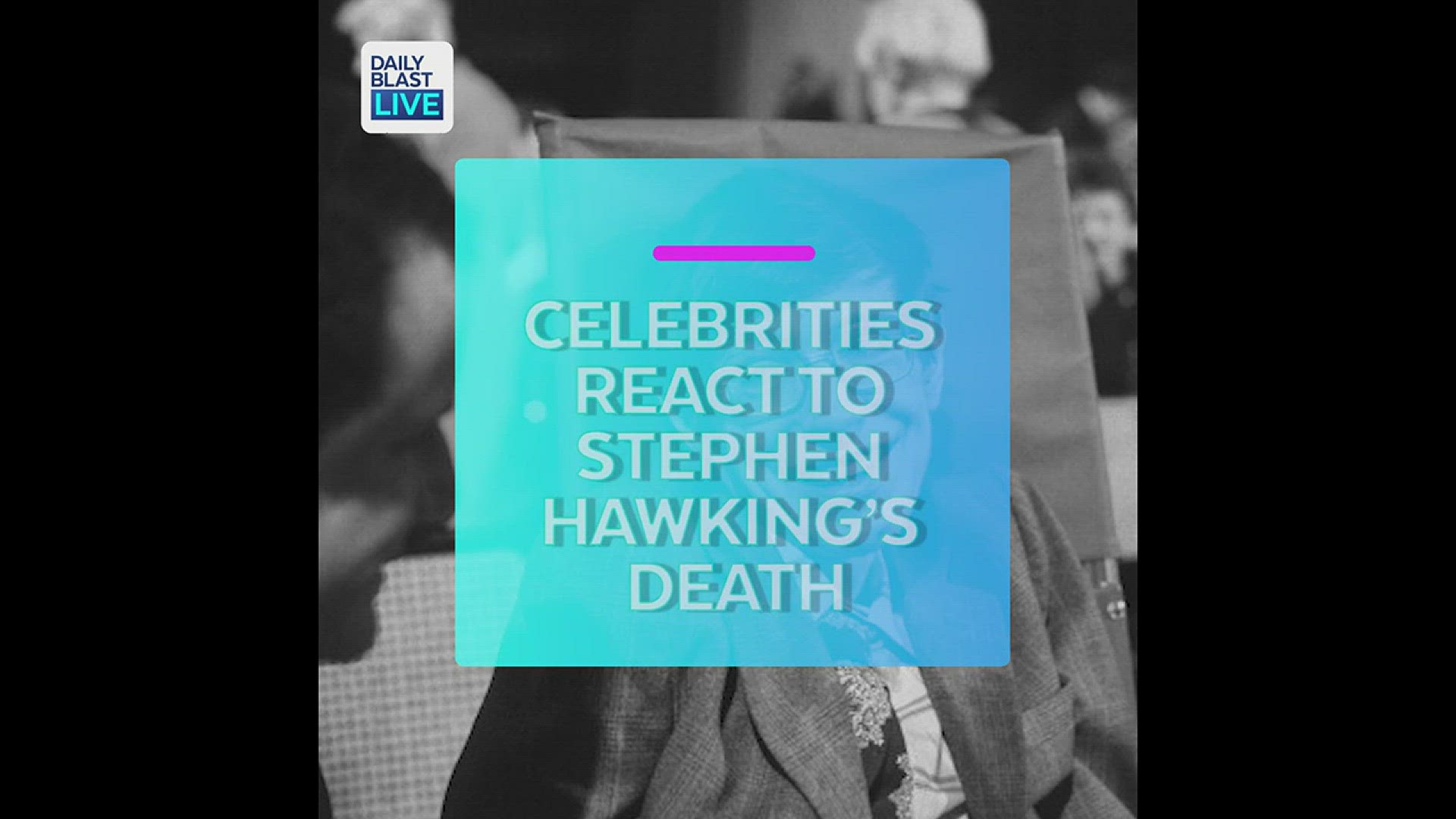 Celebrities all over expressed their condolences for the death of world-renown physicist Stephen Hawking.