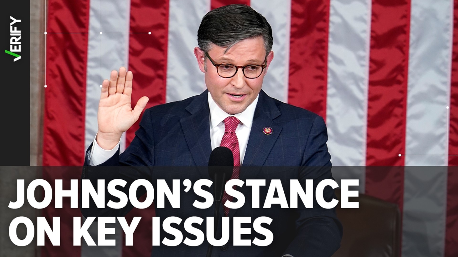 Does speaker of the House Mike Johnson oppose abortion and LGBTQ rights? Did he vote to overturn the 2020 presidential election results? We VERIFY.