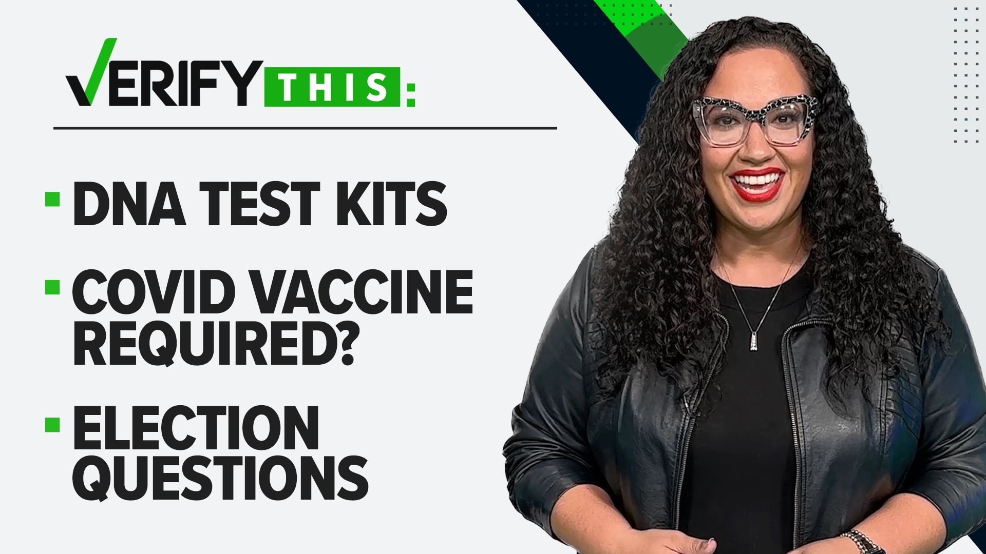 Fact-checking viral claims dealing with DNA test kits for students, COVID vaccine mandates in schools, election questions, and a viral video of "Nancy Pelosi."