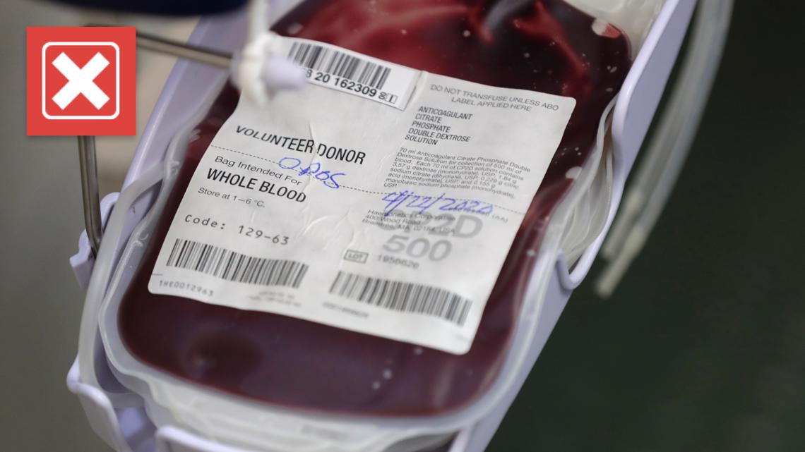 You can’t get COVID19 antibodies from a blood transfusion