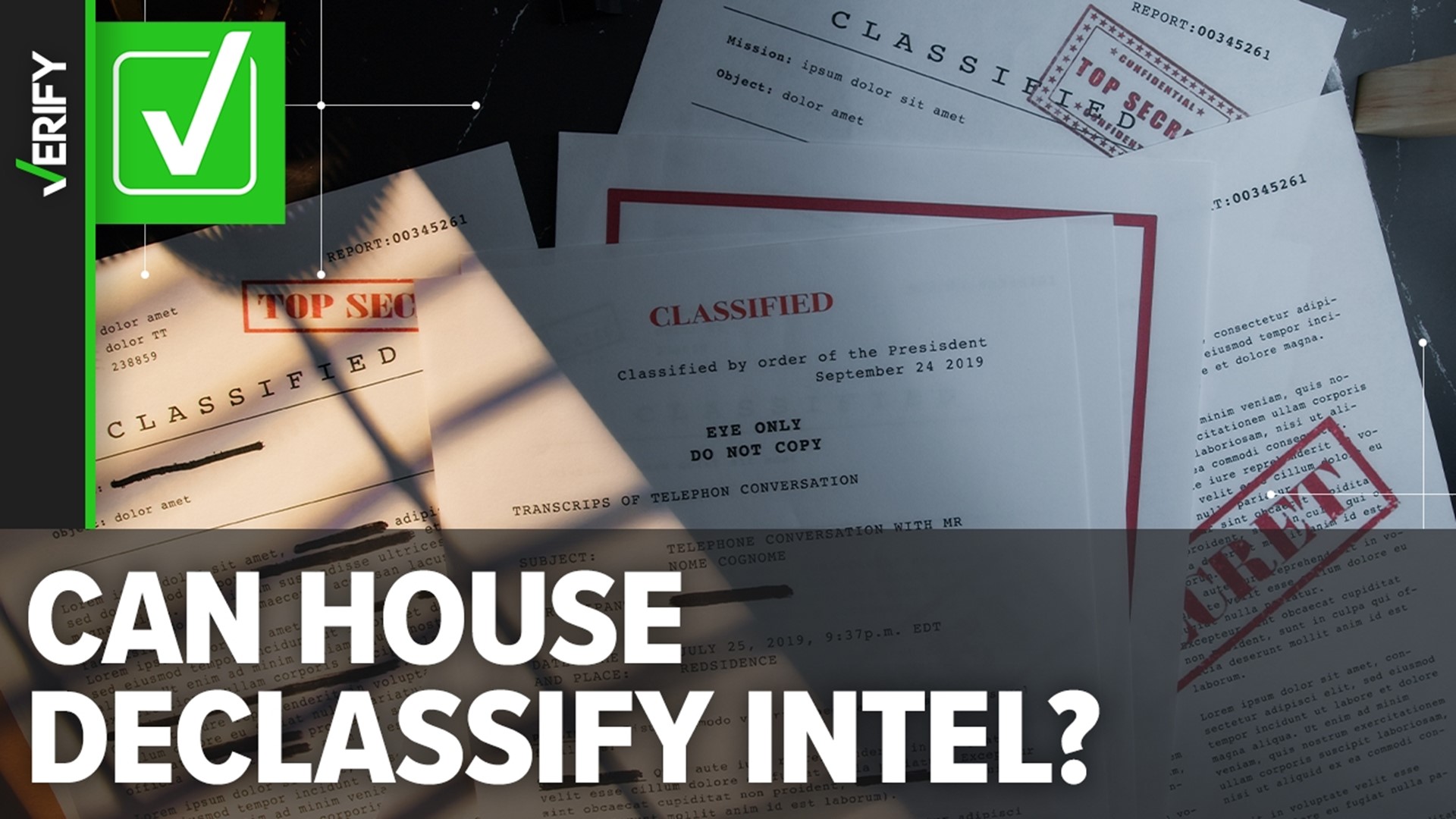Info about a national security threat obtained by the intelligence committee, reportedly about Russian space nukes, could be declassified. We VERIFY how.
