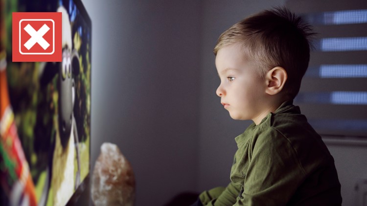 No, sitting too close to the TV won’t damage your eyes