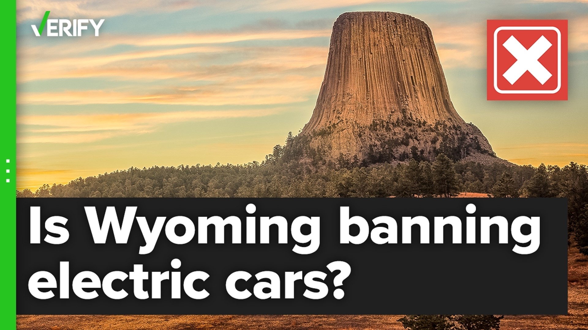 Wyoming state senators proposed a resolution to discourage the sale of electric cars, but it was not a ban and did not pass.