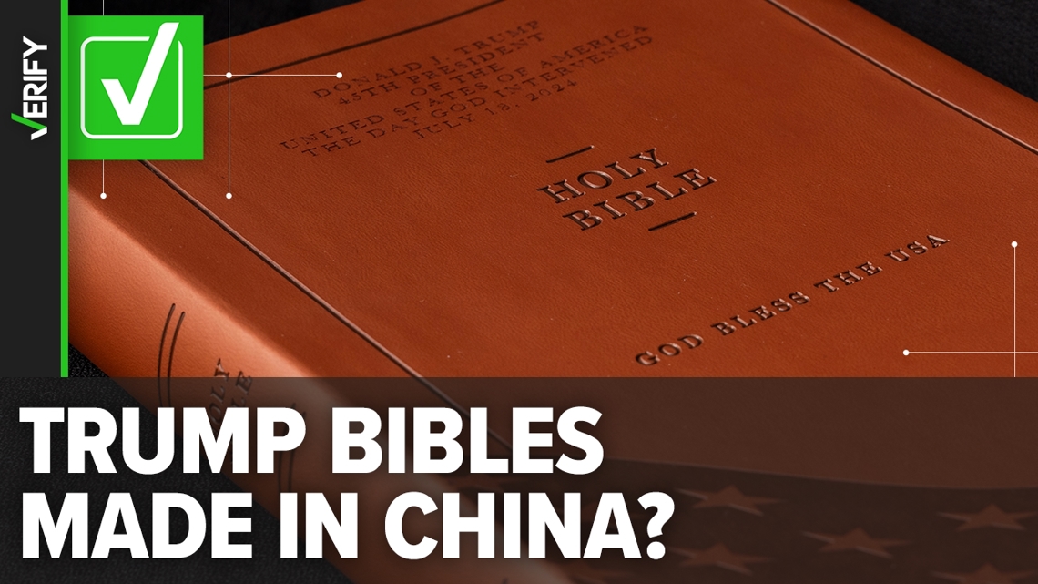 Yes, Trump-branded ‘God Bless The USA’ Bibles Were Made In China ...