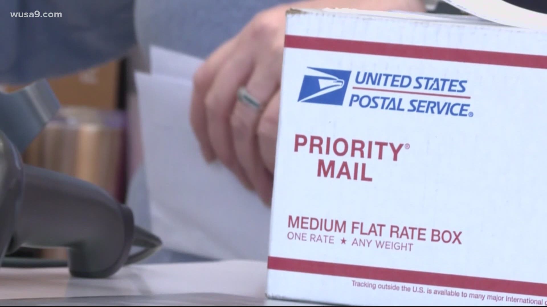 The postal services say the average delivery will now be one to five days. It's currently one to three days.