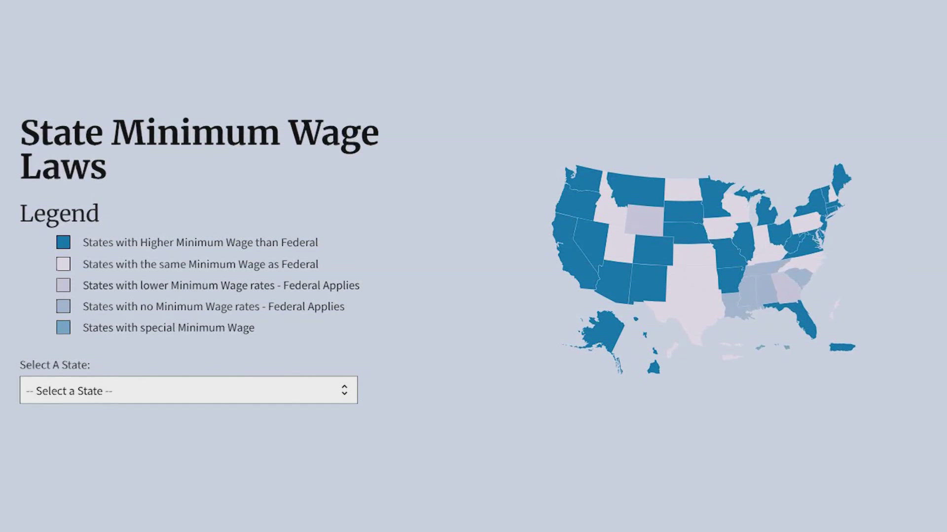 Minimum wage will increase in nearly two dozen states