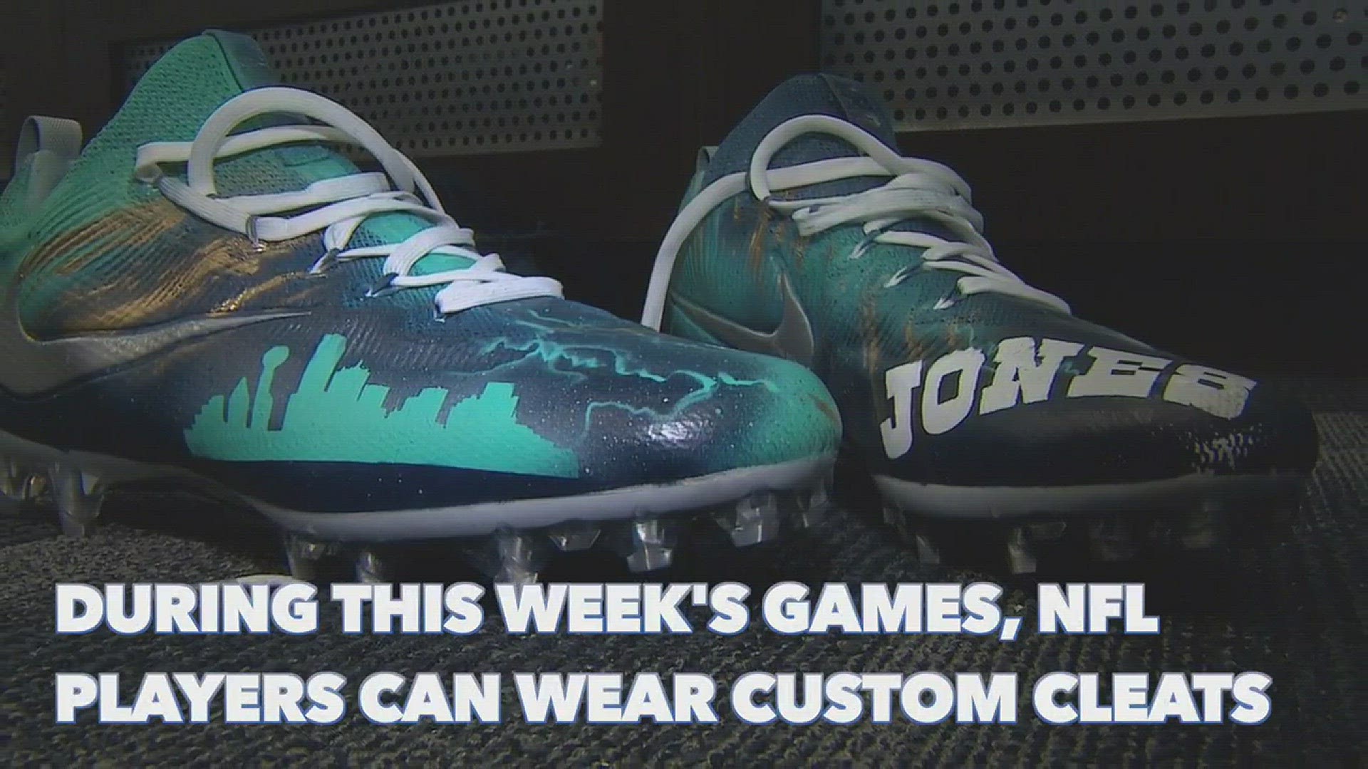 'My Cause, My Cleats': NFL players wear custom cleats for charity