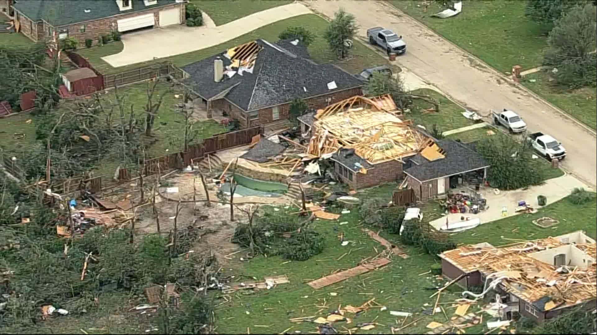 See the destruction after a North Texas town was torn apart Tuesday by ...