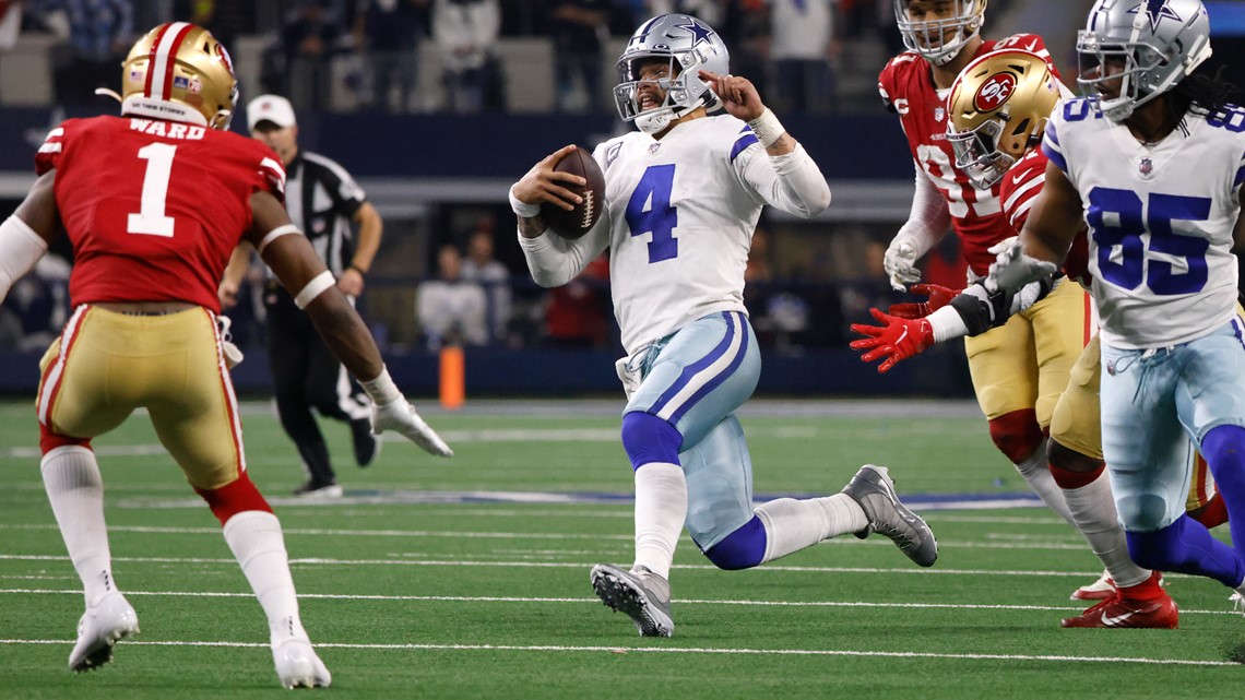 Cowboys vs. 49ers playoff history Dallas' record over the years