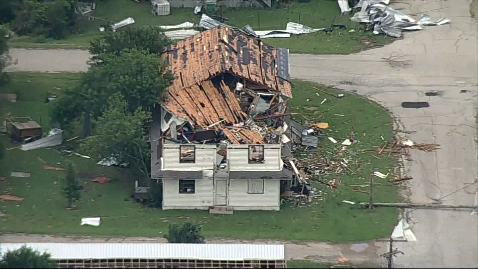 See the destruction after a North Texas town was torn apart Tuesday by ...