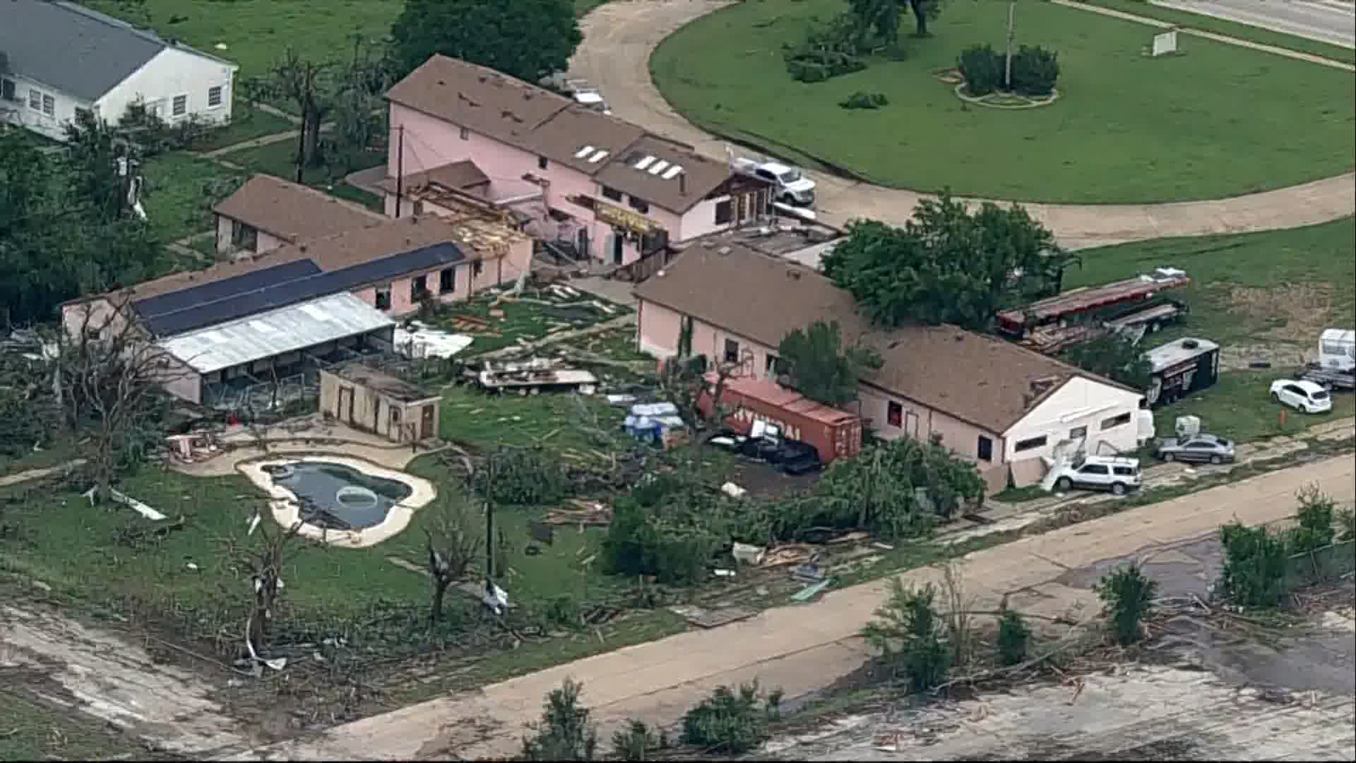 See the destruction after a North Texas town was torn apart Tuesday by ...