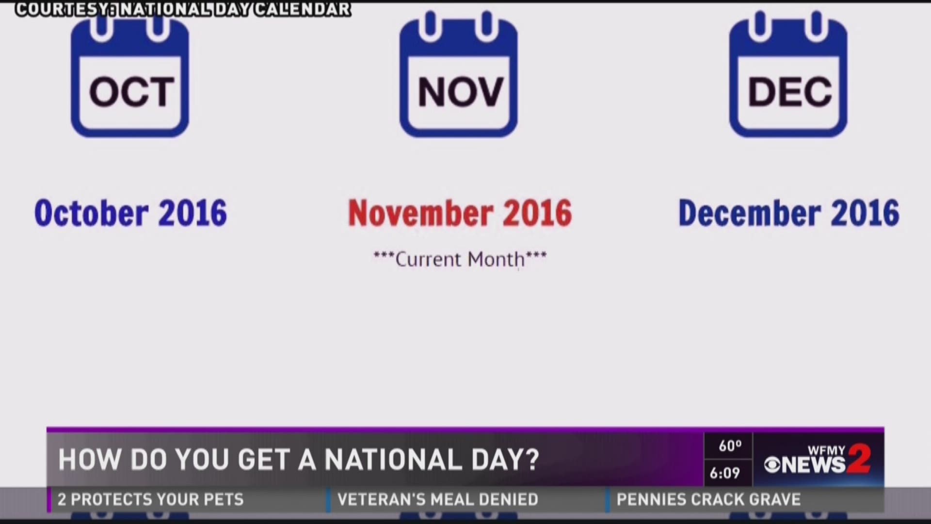 How Do You Get A National Day?