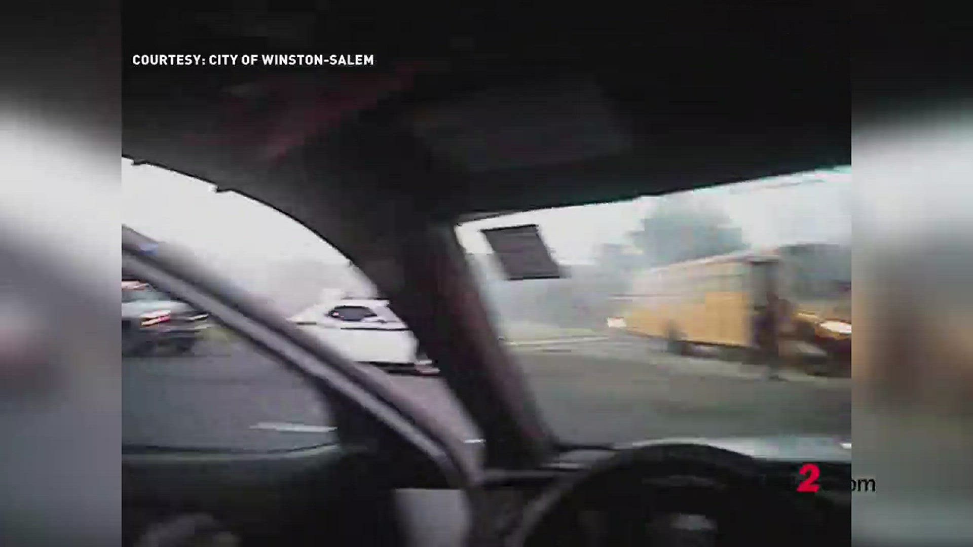 Dash Cam Video of Winston-Salem Good Samaritans