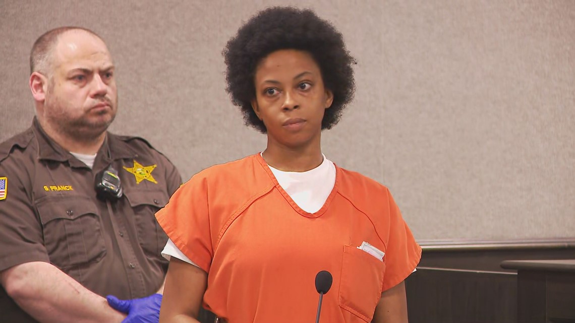 Mother of child found dead in suitcase in Indiana in court | abc10.com