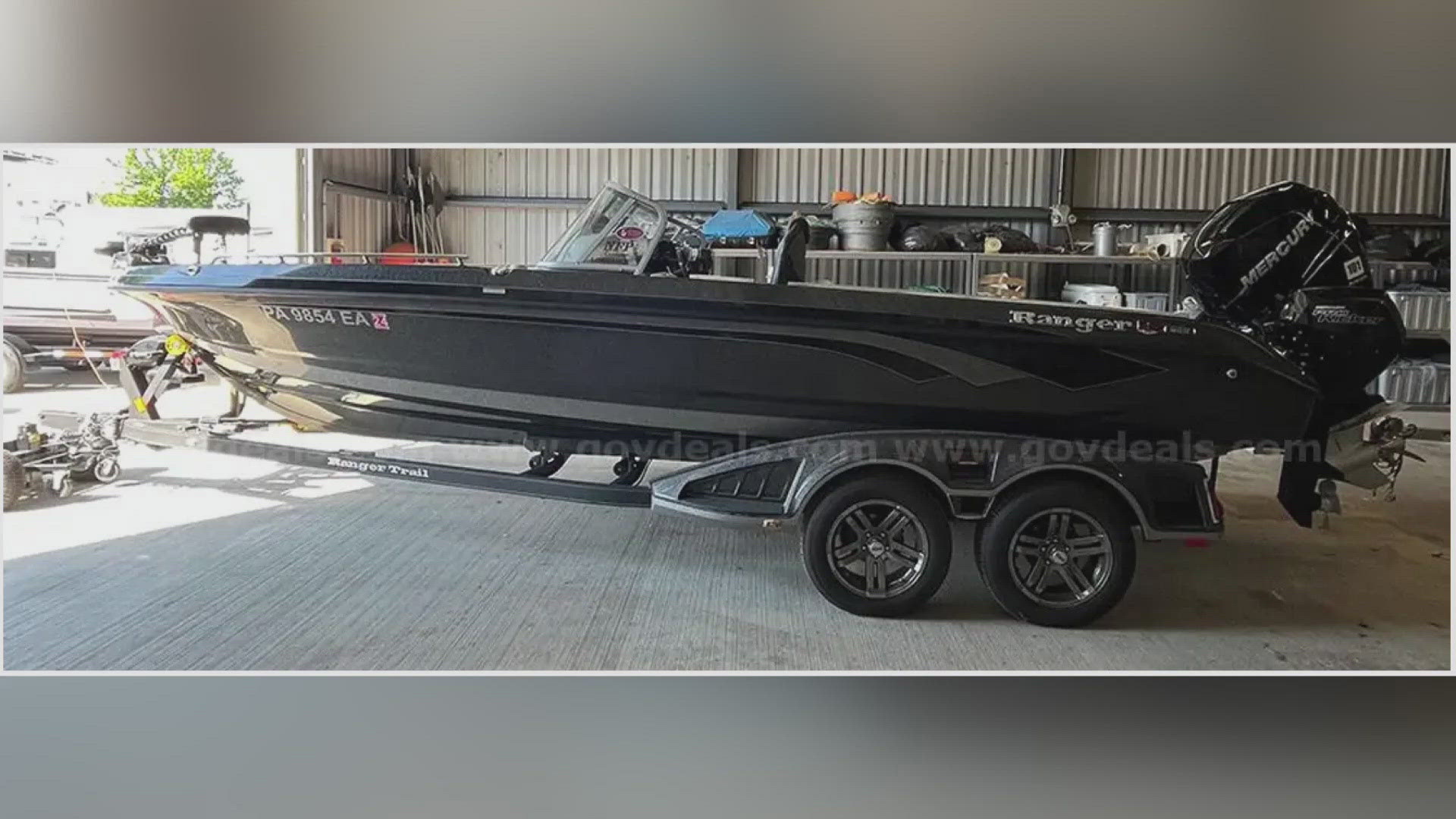 The Ohio Department of Natural Resources confirms a boat seized from fishers who infamously cheated at a fishing tournament on Lake Erie last year is up for auction.