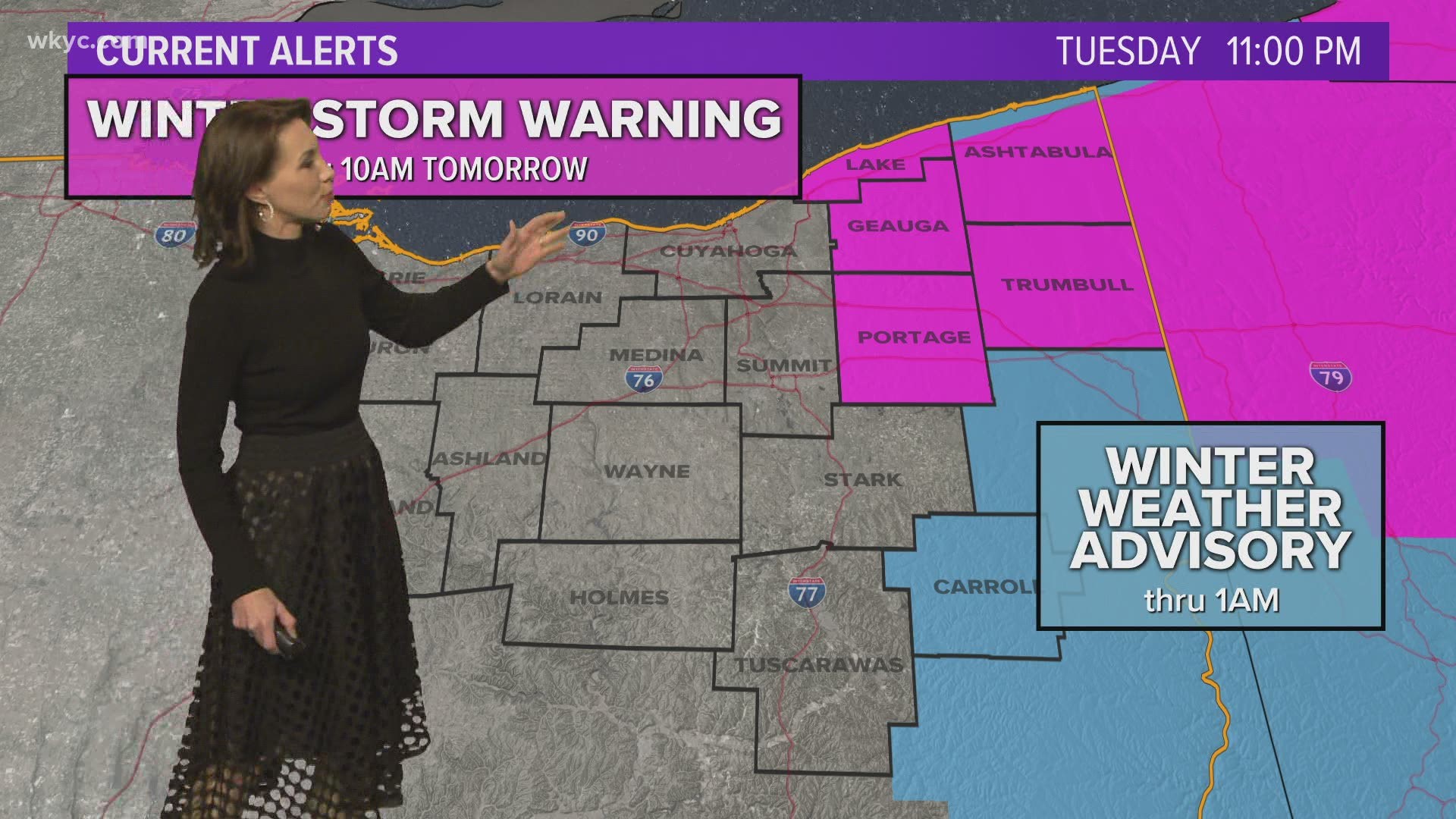 Live Blog Track Northeast Ohio S First Winter Storm Of Season Abc10 Com