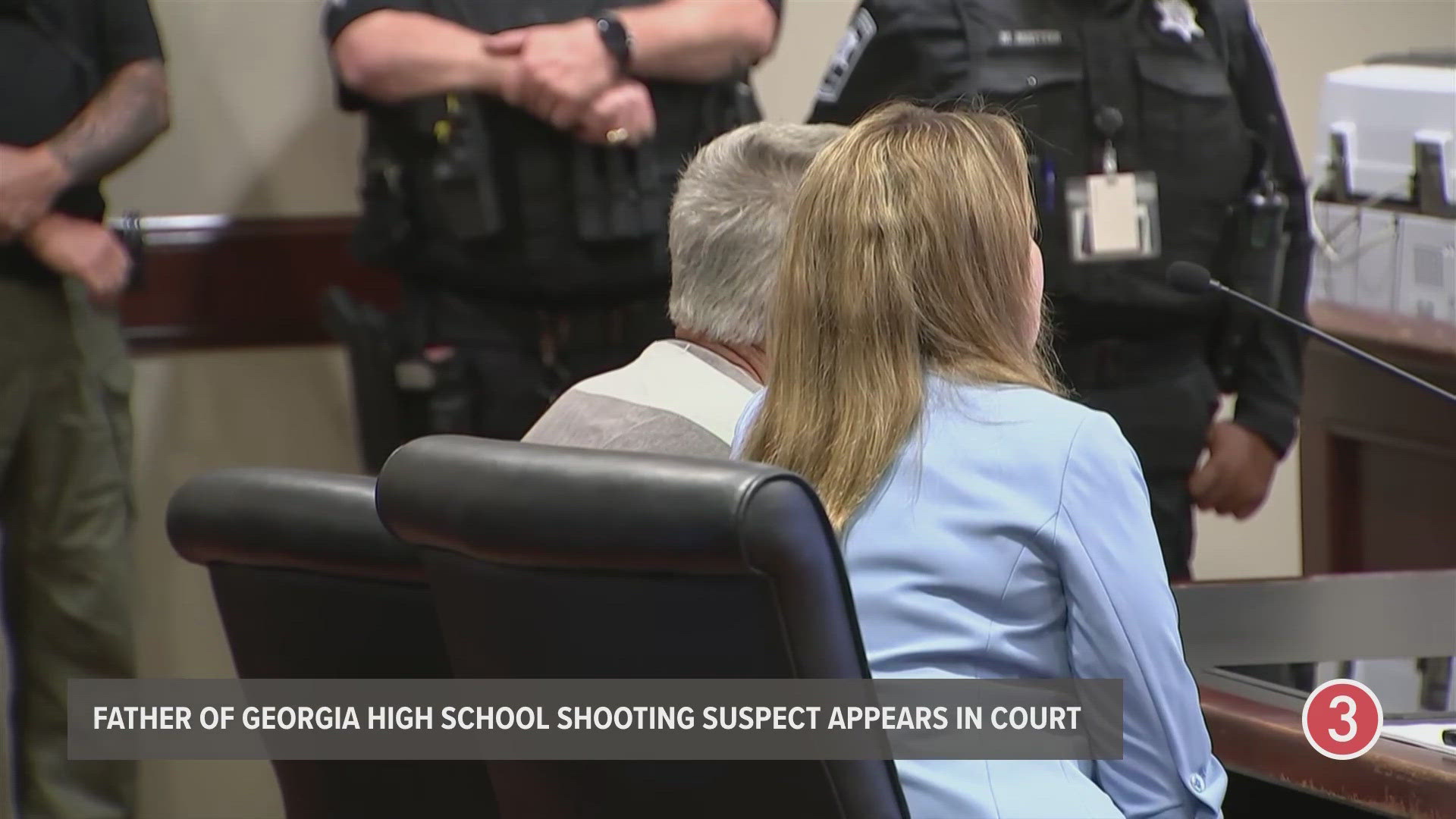 Colt Gray, the accused gunman in the Apalachee High School shooting, and his father, Colin Gray, had their first court appearances at the Barrow County Courthouse.