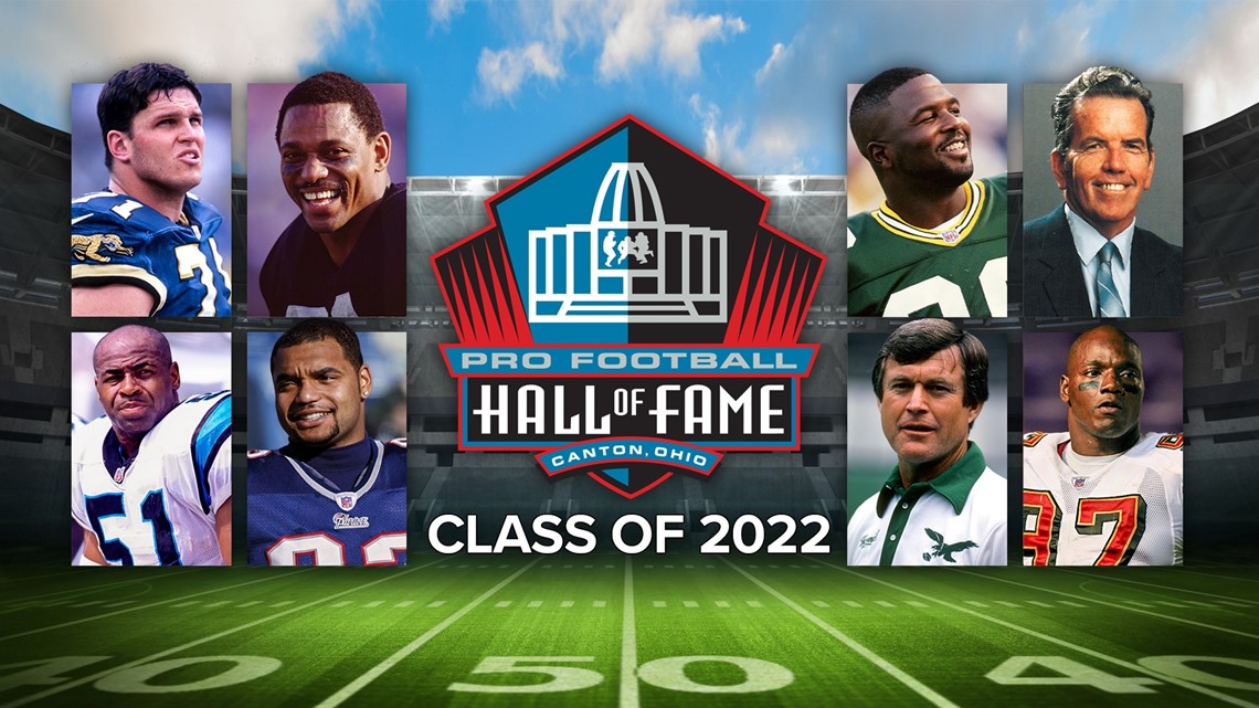 A closer look at the Pro Football Hall of Fame Class of 2022