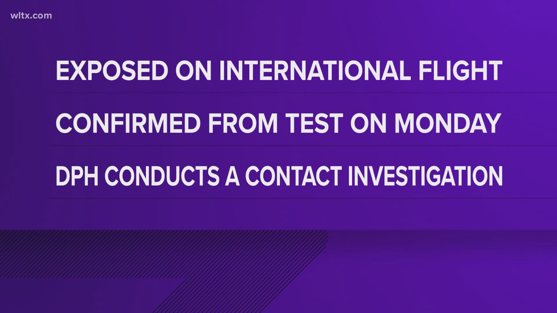 A South Carolina resident contracted measles after an international flight, DPH confirms. Passengers exposed urged to check vaccination status and consult doctors.