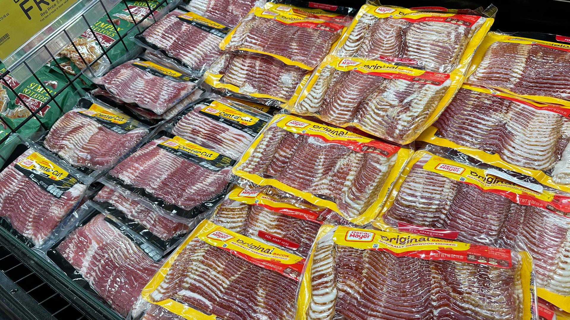 Bacon prices were mentioned during the presidential debate between Kamala Harris and Donald Trump on Sept. 10, as well a later interview on "Meet the Press."