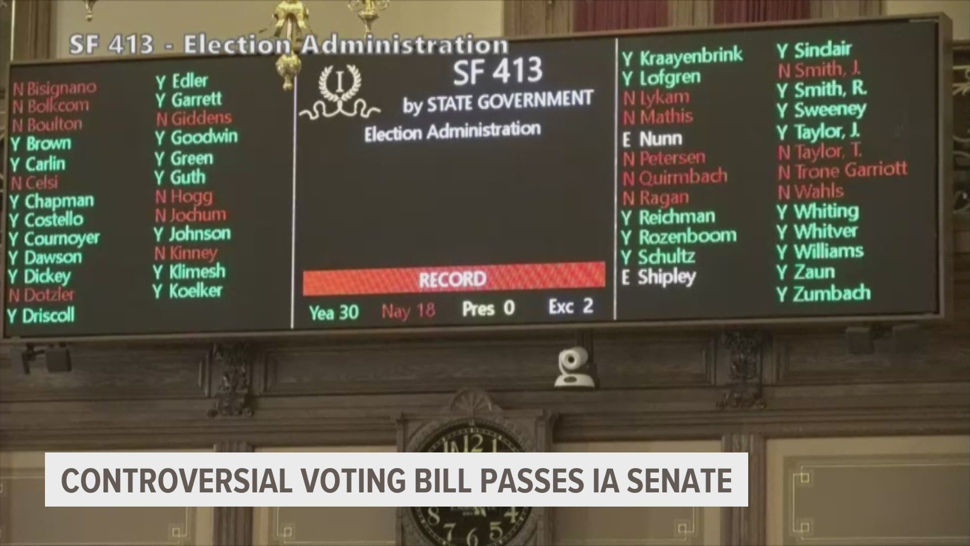 A similar bill in the Iowa House held a public comment hearing Monday, where more than 1,000 Iowans voiced their opposition.