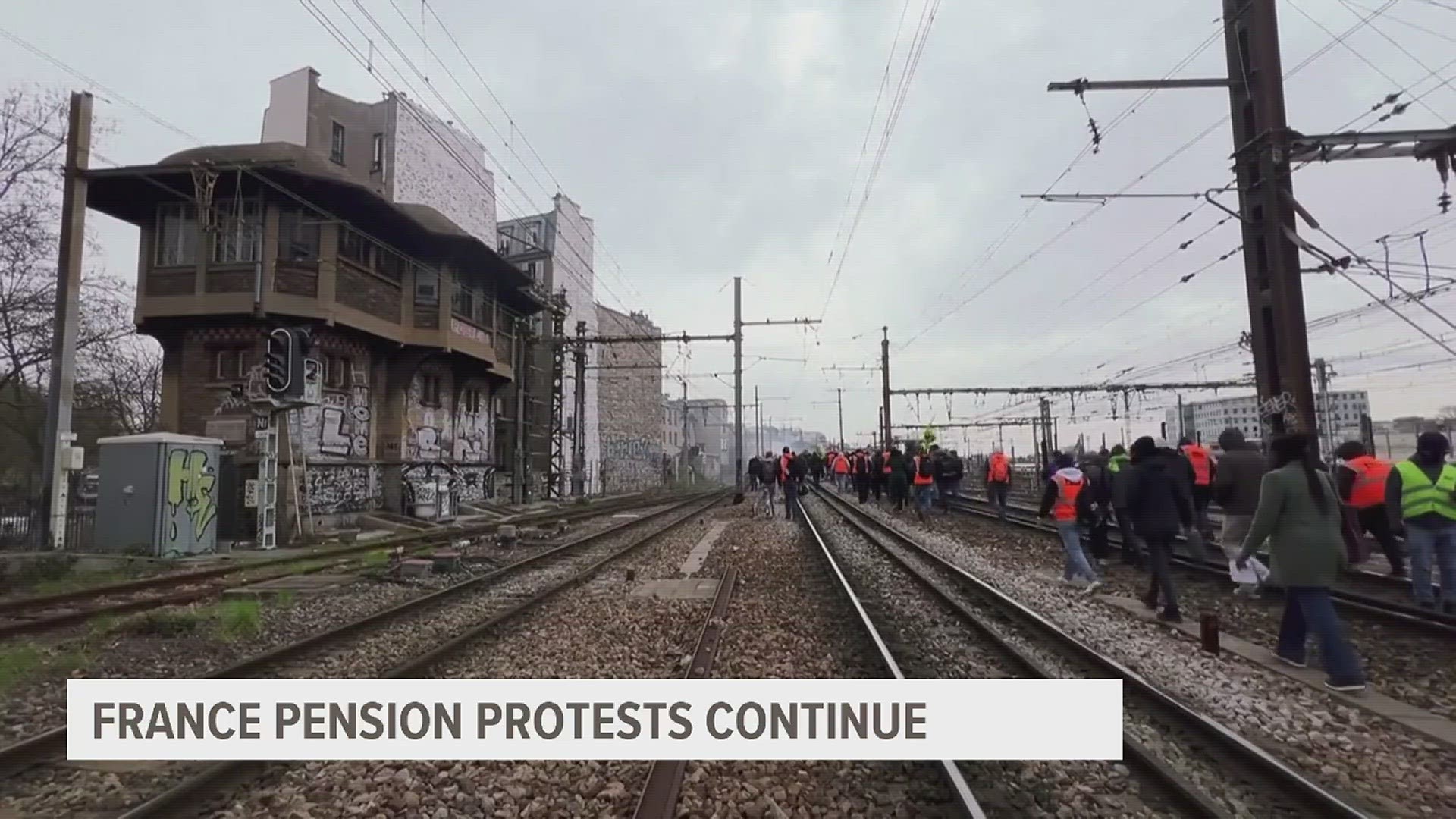 The new wave of strikes and protests was the 10th time since January that unions have called on workers to walk out.