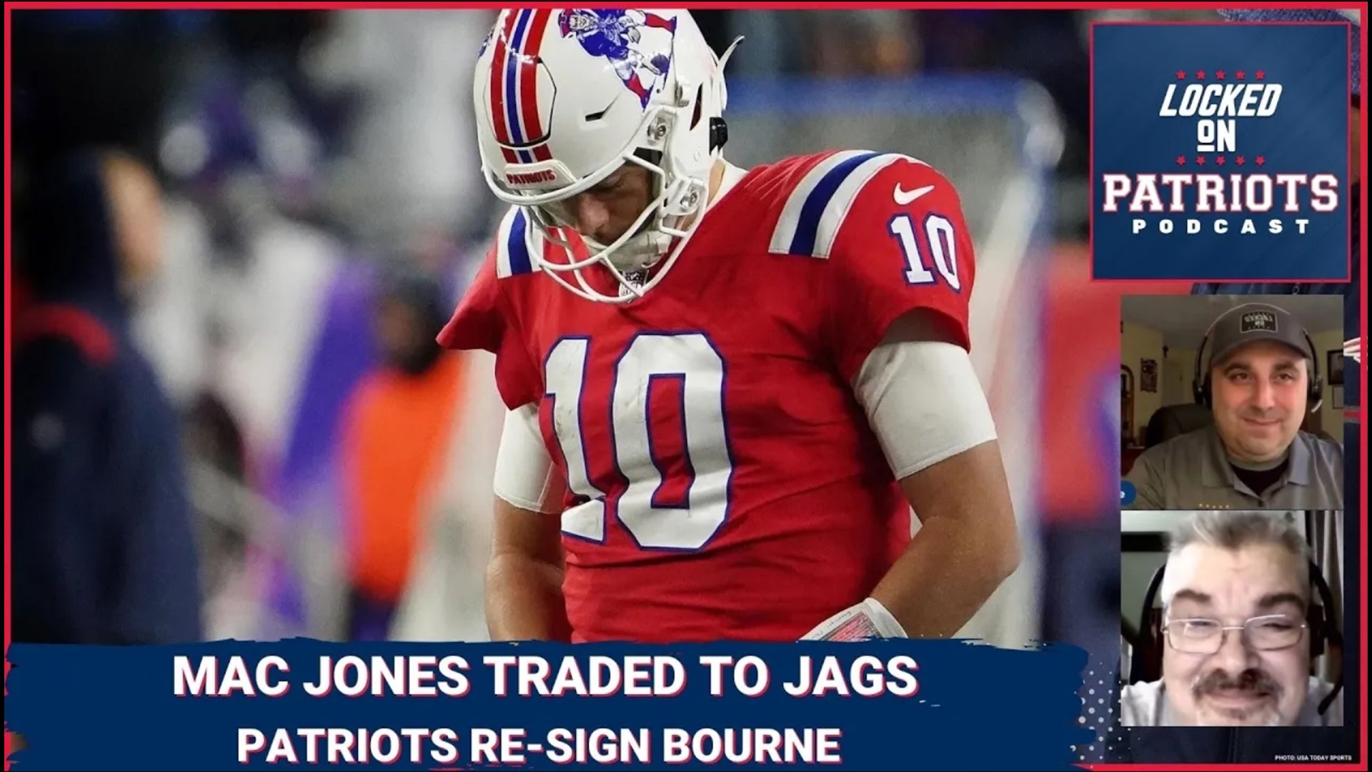 The Mac Jones era has come to a close for the New England Patriots.