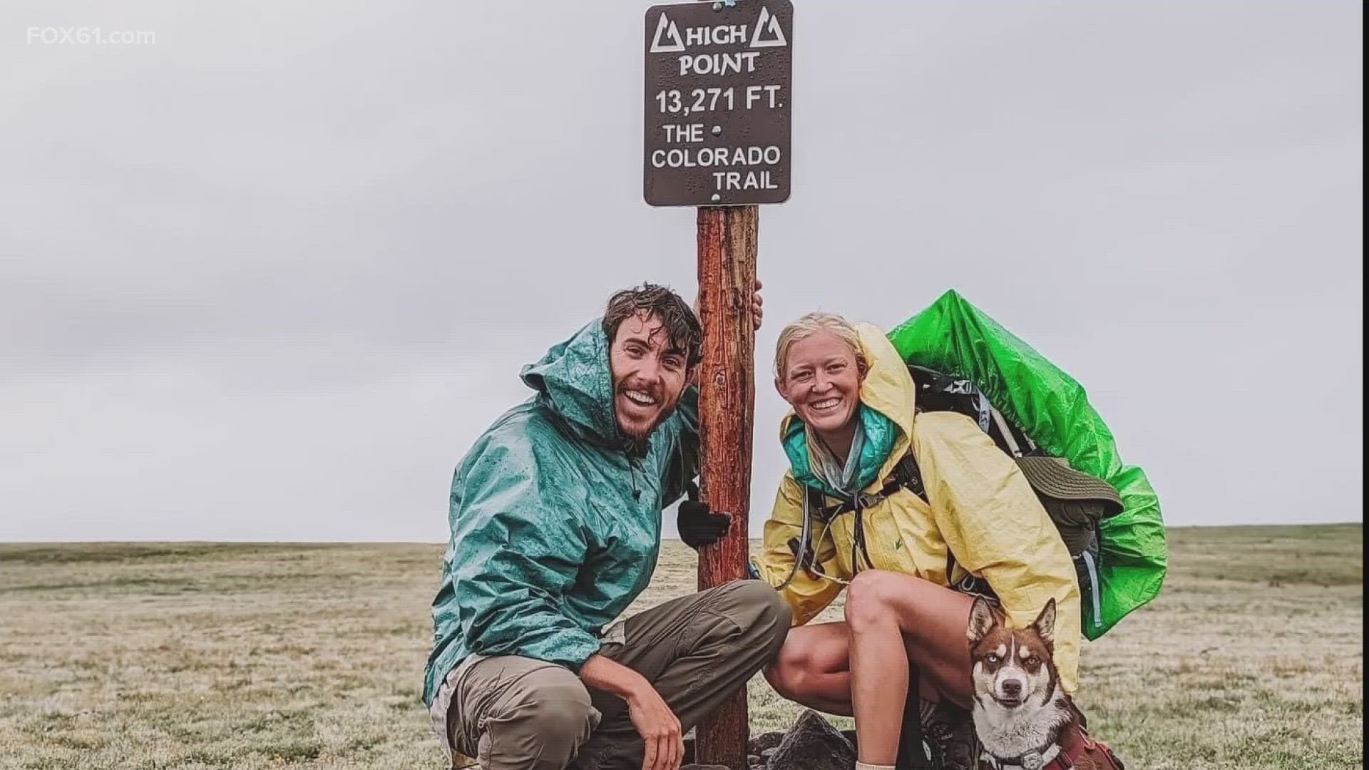 Matt and Grace Grooms, along with their two dogs Foxy and Nemo are walking the East Coast Greenway from Calais, Maine to Key West, Florida.