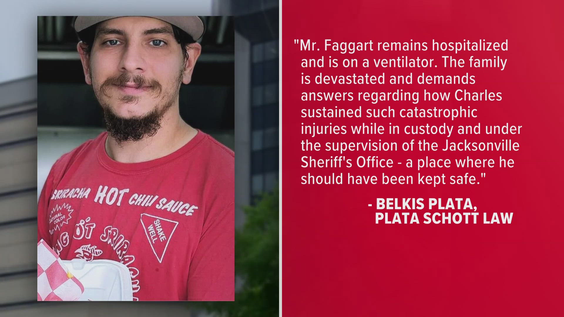 Charles 'Chop it Charlie's' Faggart critically injured in Jacksonville