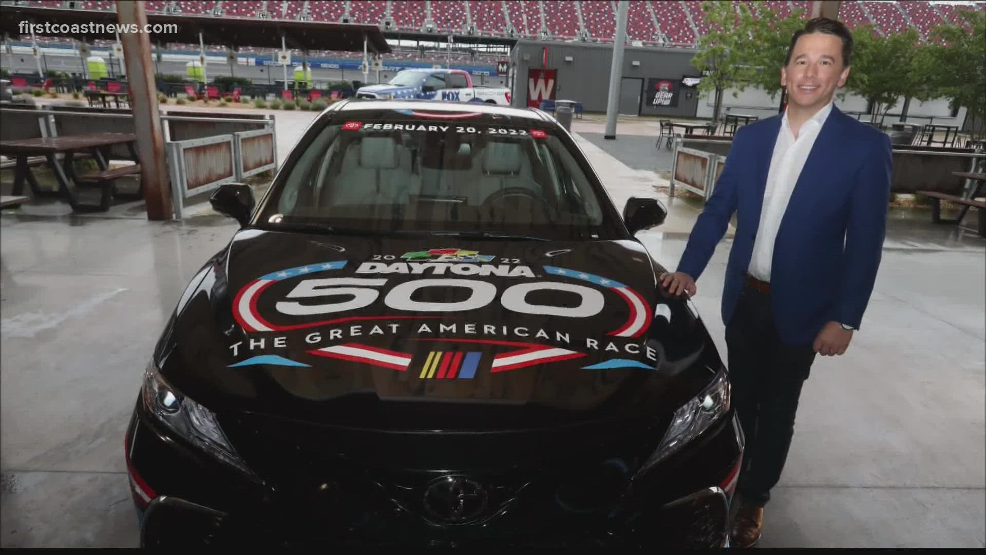 Sports Anchor Mia O'Brien goes one-on-one with the new president of Daytona International Speedway, Frank Kelleher.