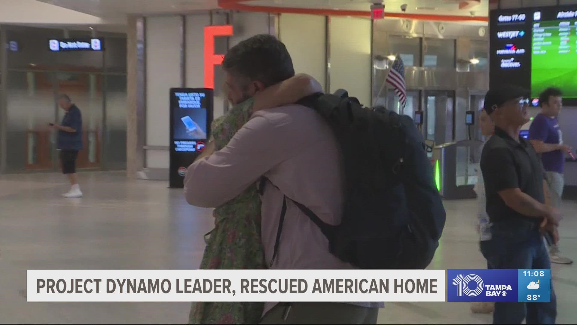 The homecoming is not the end of DYNAMO's rescues. They still have crews overseas performing rescues now.