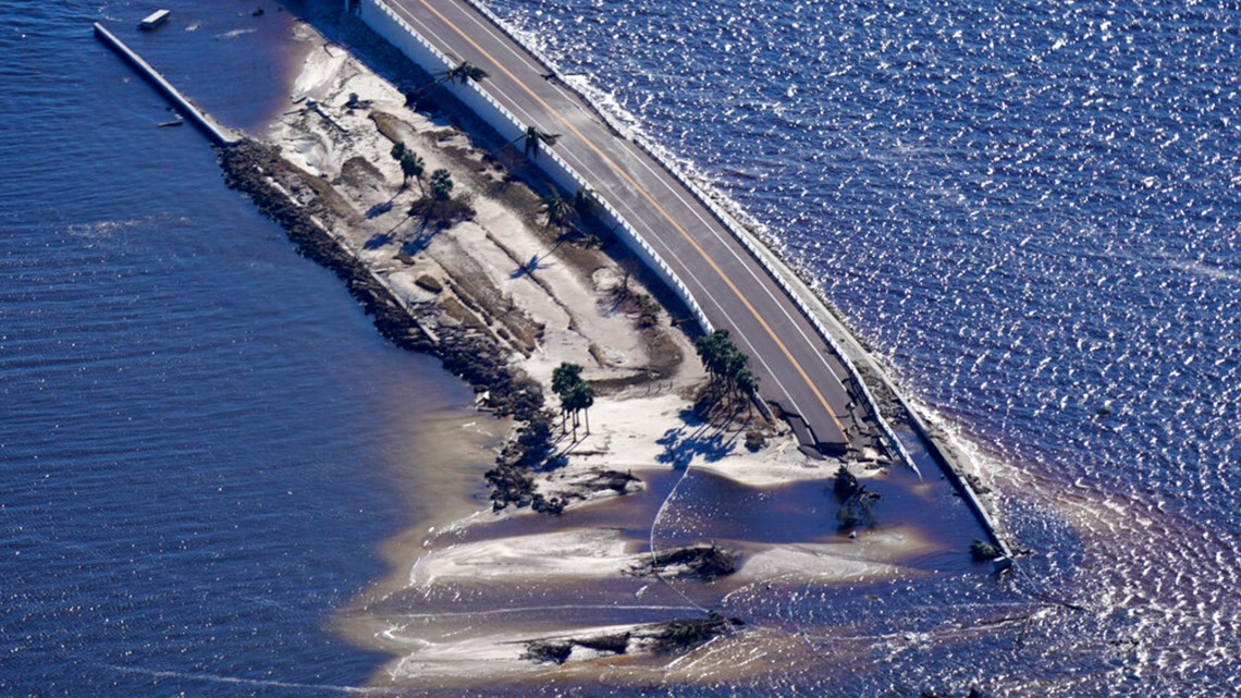 Before and after photos of Hurricane Ian damage in Florida - Vimarsana News