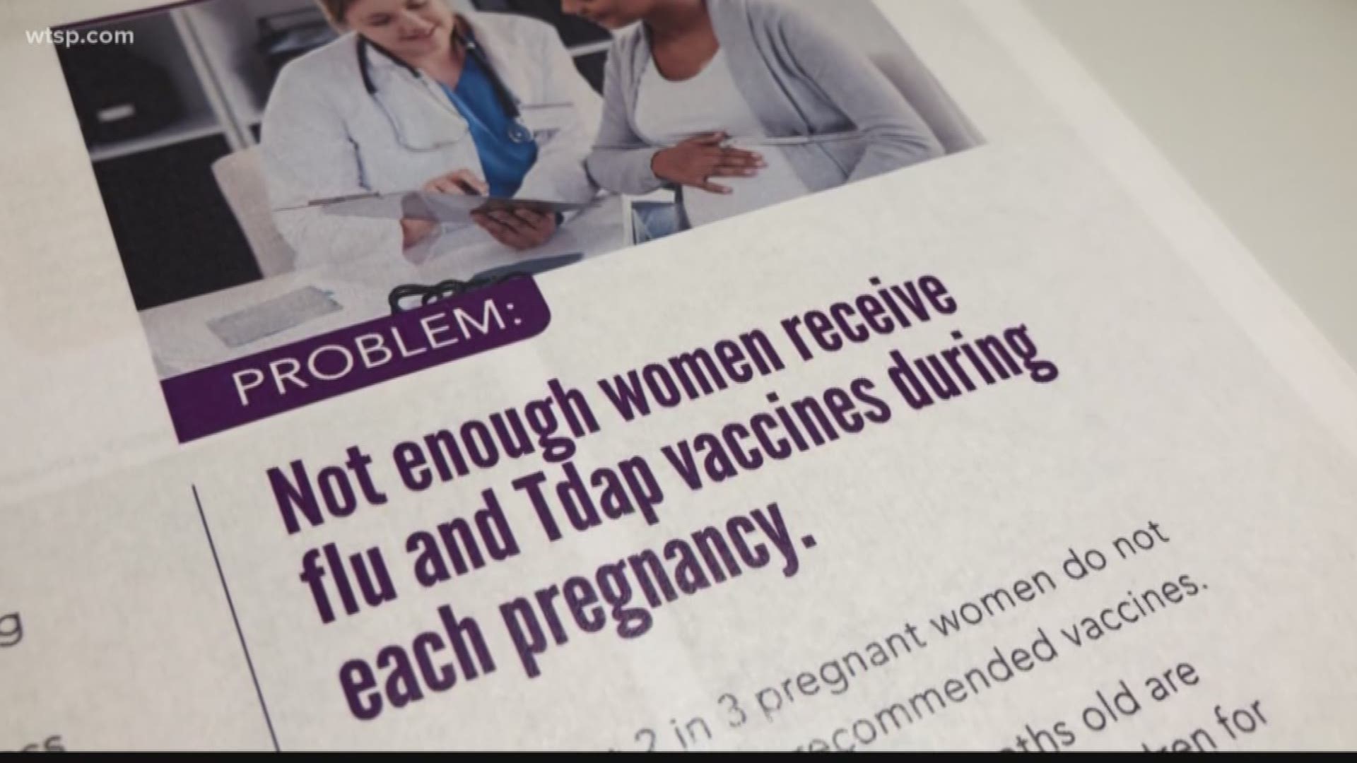  CDC  warns not enough pregnant women get flu and Tdap  