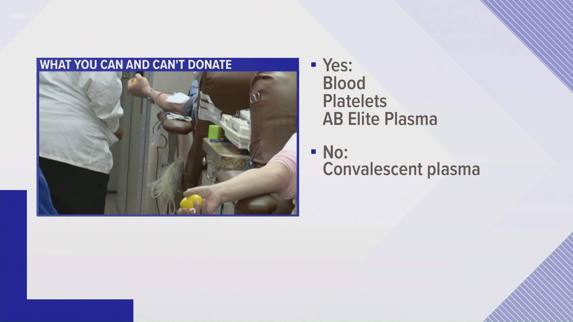 According to The Red Cross, you can still donate blood, platelets and A-B Elite Plasma