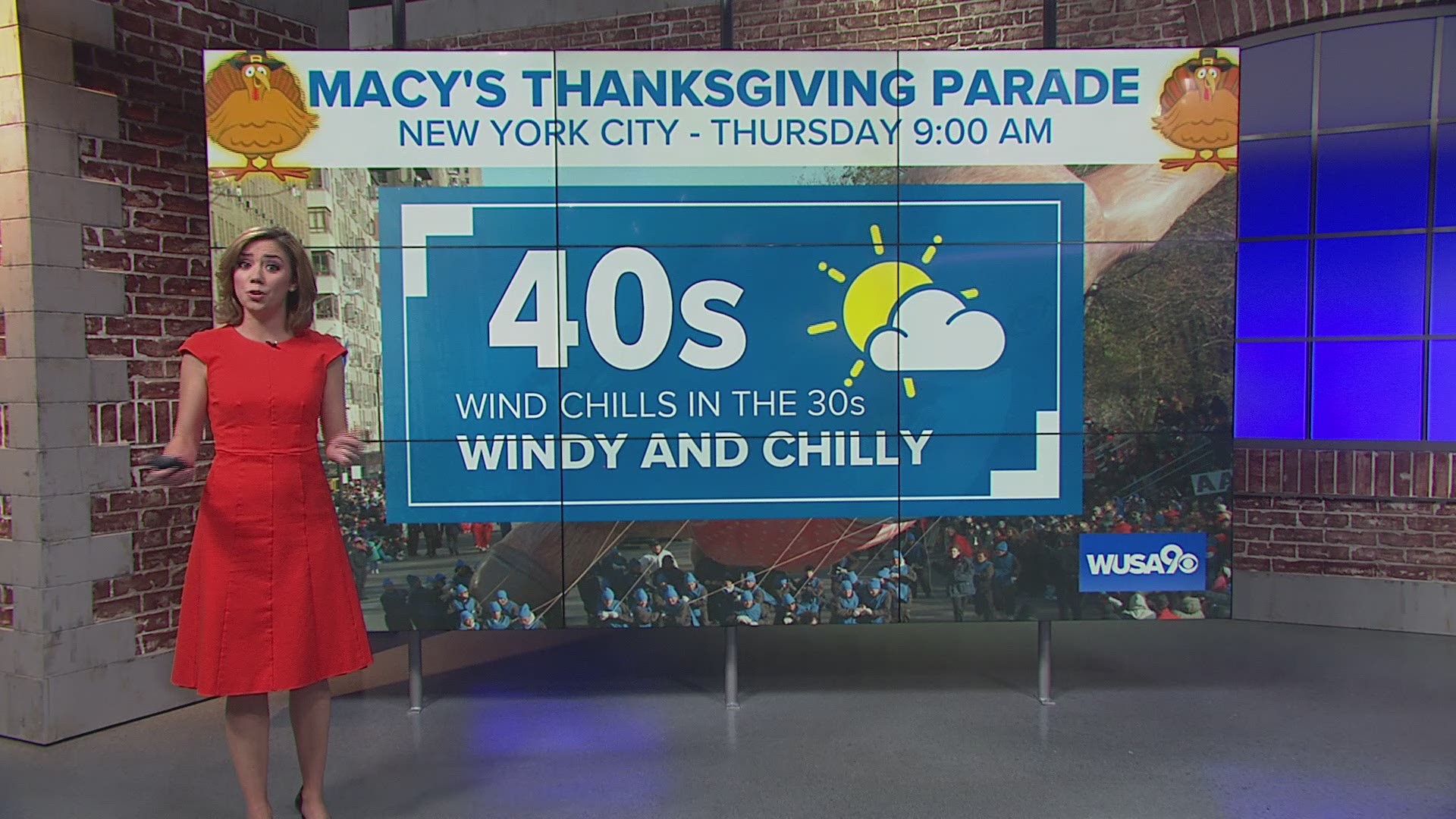 Strong winds are in the forecast for this year's Macy's Thanksgiving Day Parade