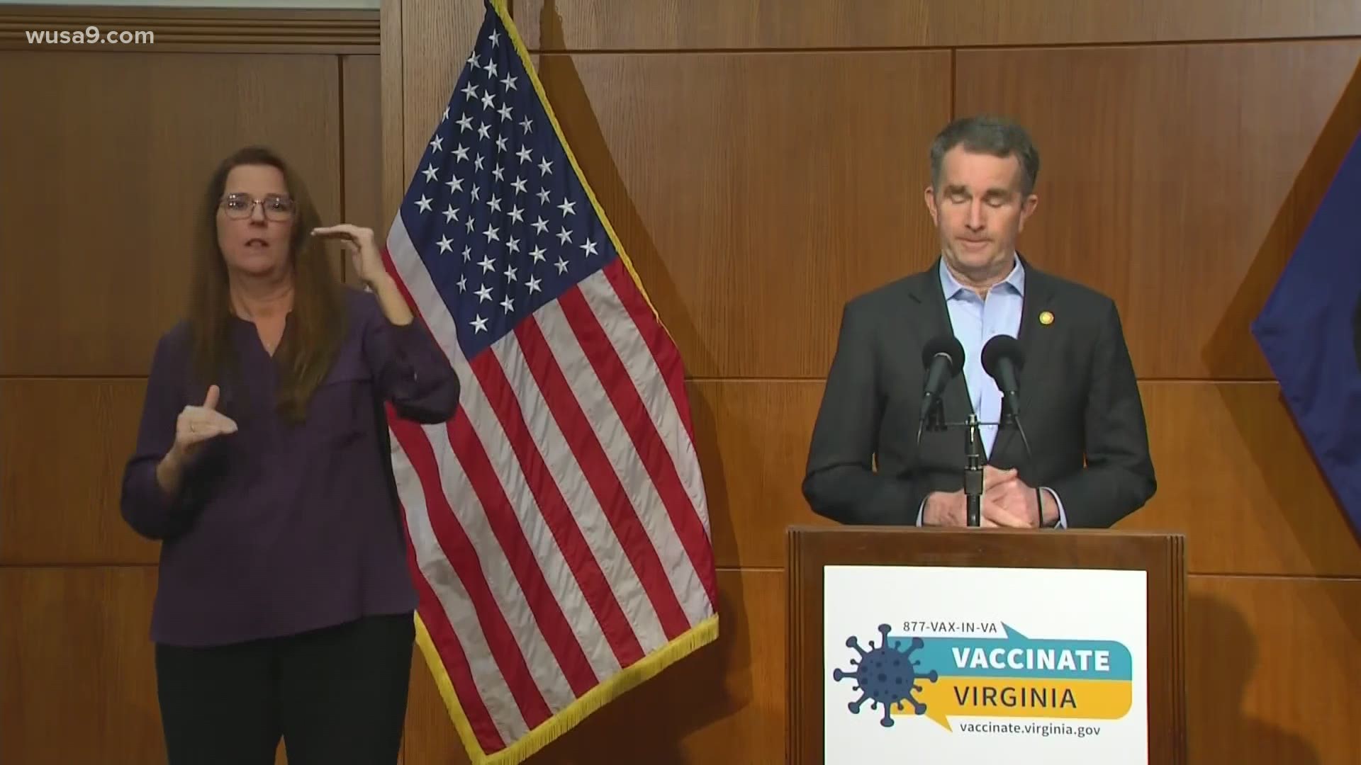 The governor said Virginia would begin lifting some restrictions in the places where there was the least risk of spread, with an emphasis on outdoor events.