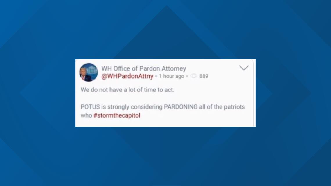 Is a Capitol rioters pardon form real? Can Trump pardon rioters? - Vimarsana News