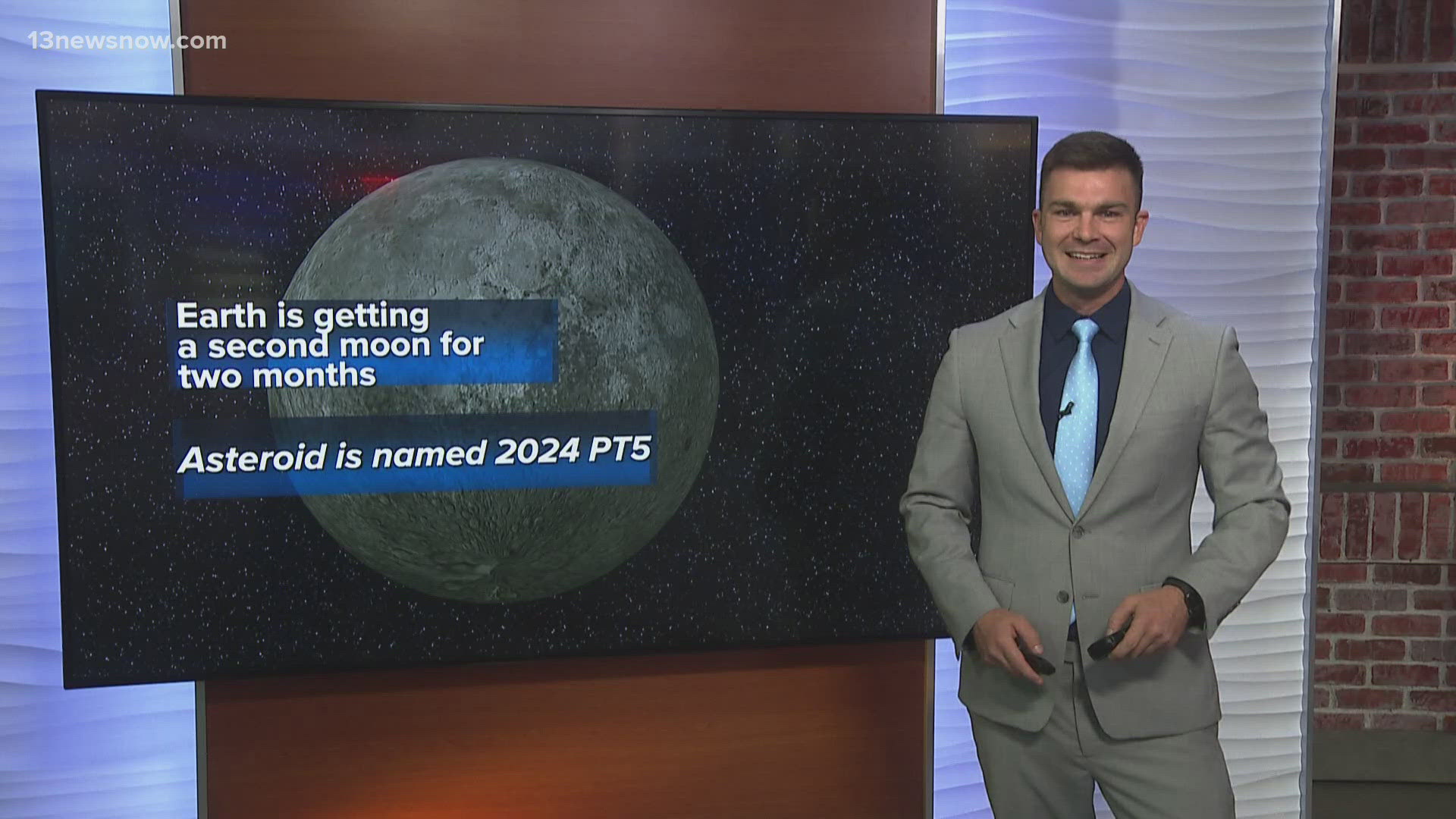 Meteorologist Hunter Forst explains how scientists discovered the existence of this mini-moon this summer, which will orbit the Earth starting in 6 days.