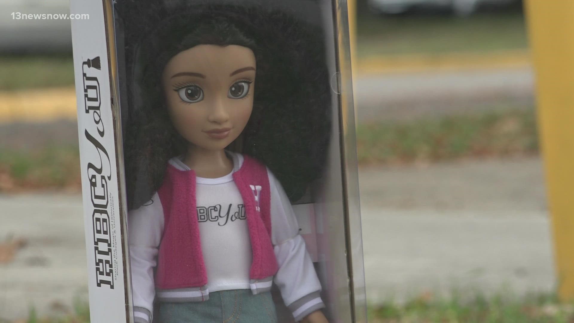They're called "HBCyoU dolls" and they're meant to represent Historically Black Colleges and Universities.