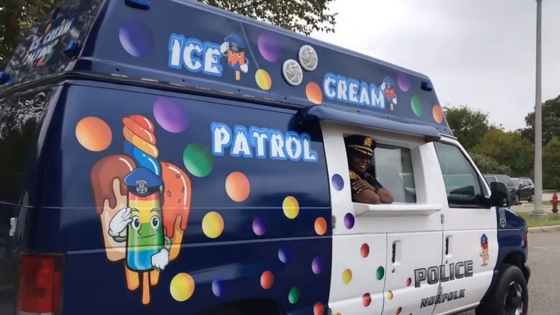 It S Brilliant Professor Says Norfolk Police S Ice Cream Truck Will Help Deter Solve Crime Abc10 Com