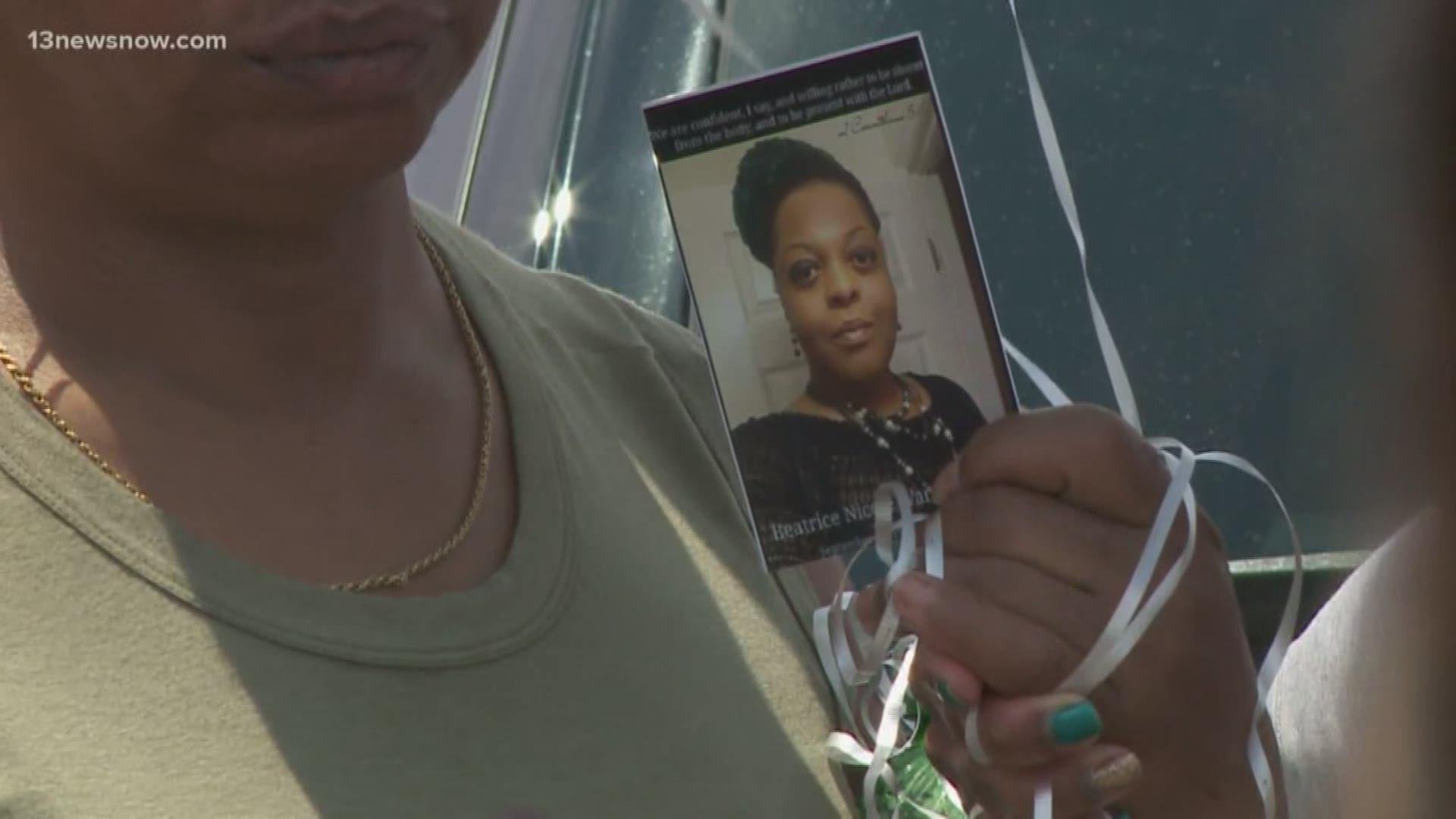 Beatrice Warren-Curtis lived in Hampton Roads. Friends and family remembered her with a memorial.