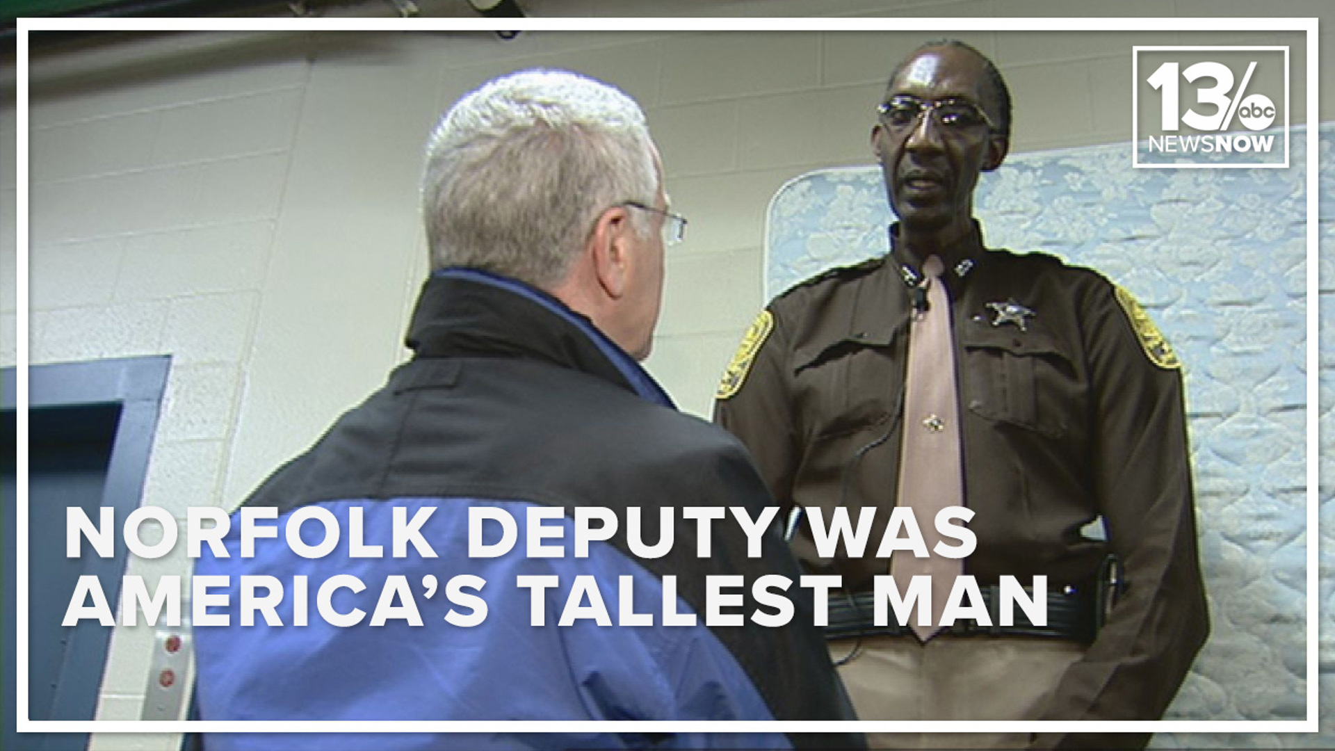 George Bell, who at 7'8" was America's tallest man, served in the Norfolk Sheriff's Office. Here's a look back at stories we did on Bell, who passed away in 2025.