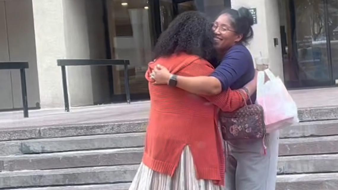 Mother and daughter reunite after 2 years of silence