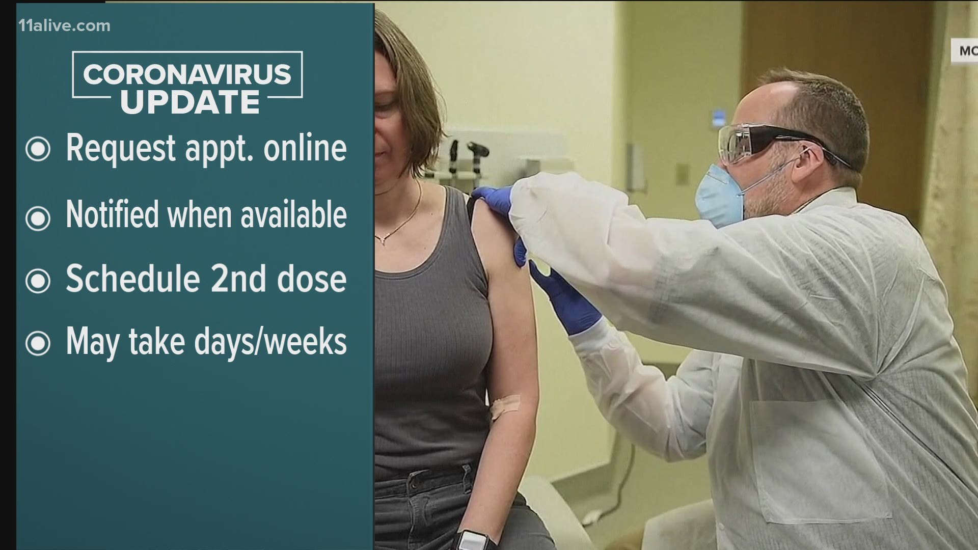 An appointment request form has been set up online for patients in the network.