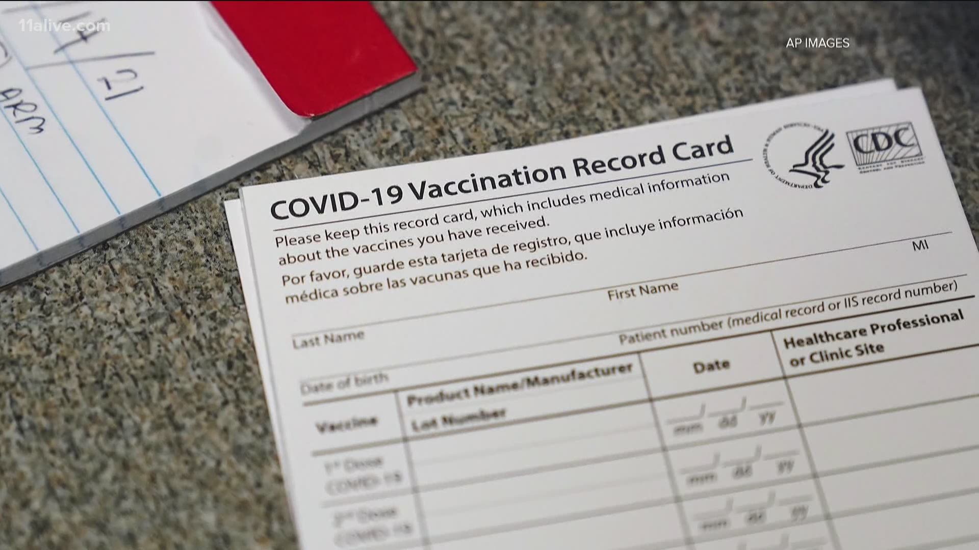 CDC coronavirus vaccine card What you need to know